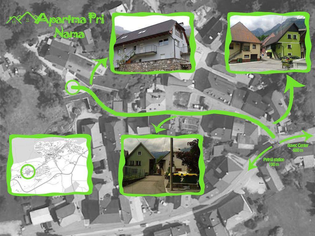 Apartment Pri Nama Bovec Eksteriør bilde